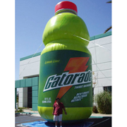 inflatable advertising model with bottle shape